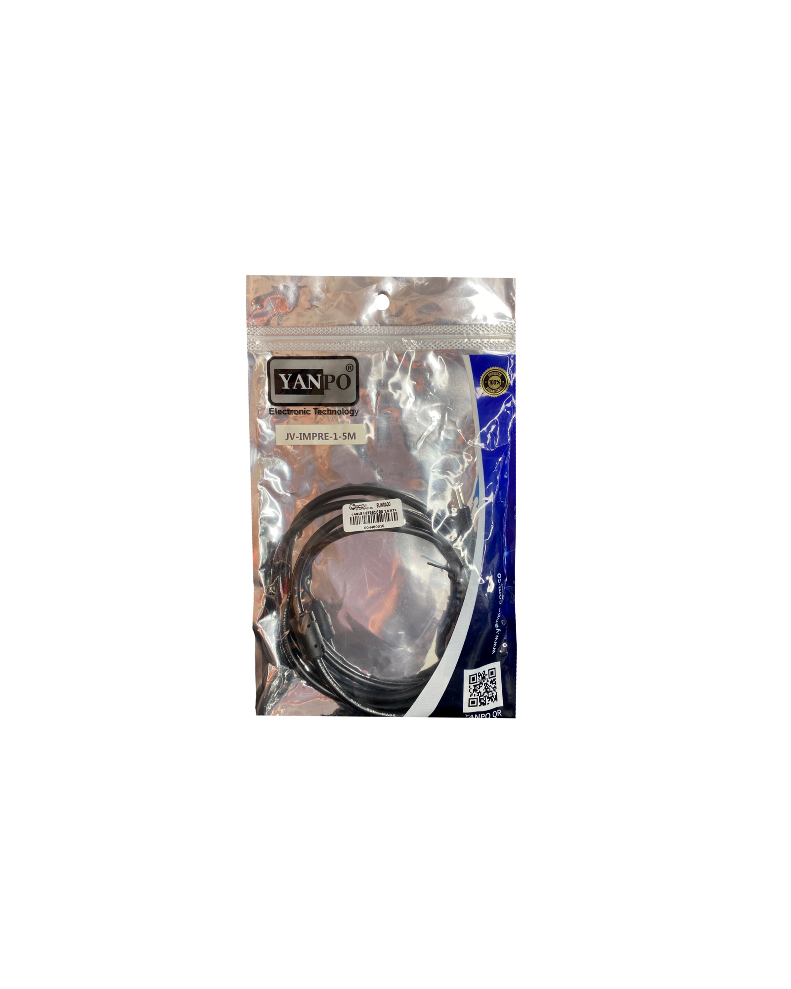 CABLE IMPRESORA (10686) USB 1M   